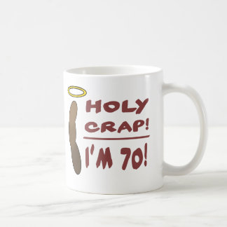 Heliga Crap, jag är 70! Kaffemugg
