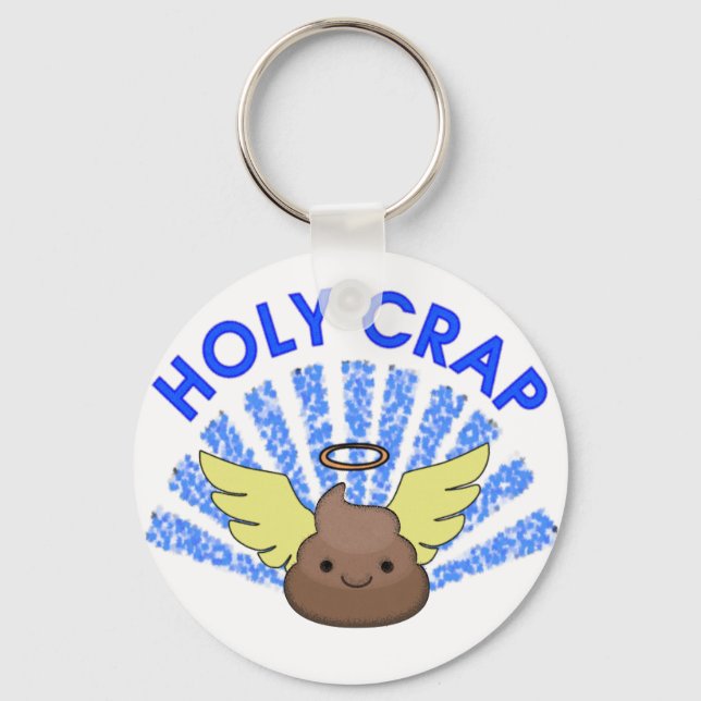 Heliga Crap Nyckelring (Framsida)