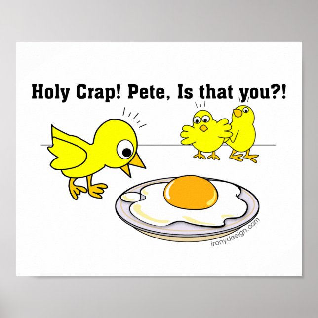 Heliga Crap! Pete, är det du? Poster (Framsidan)