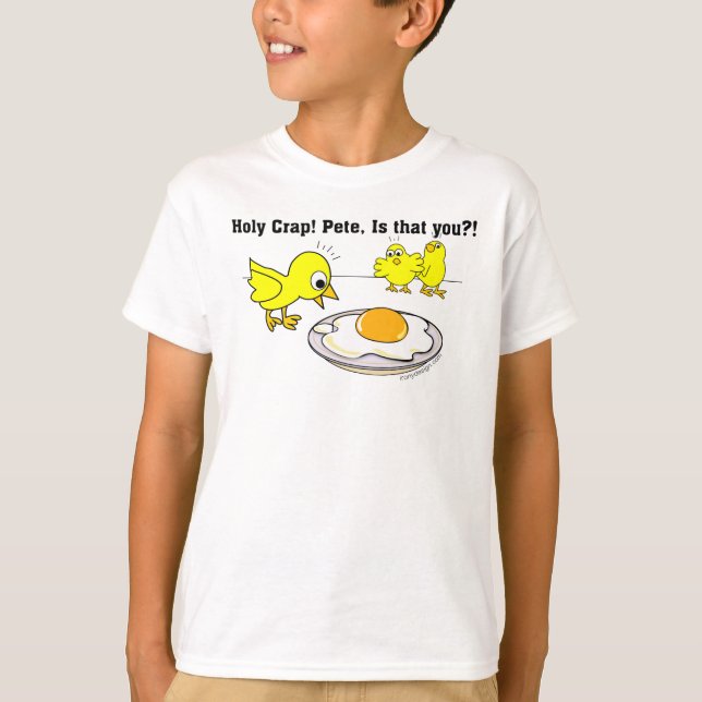 Heliga Crap! Pete, är det du? Tee Shirt (Framsida)