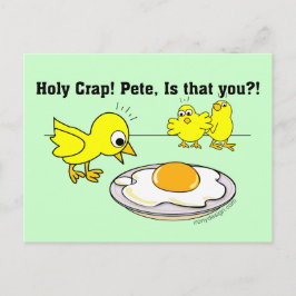 Heliga Crap! Pete, är det du? Vykort