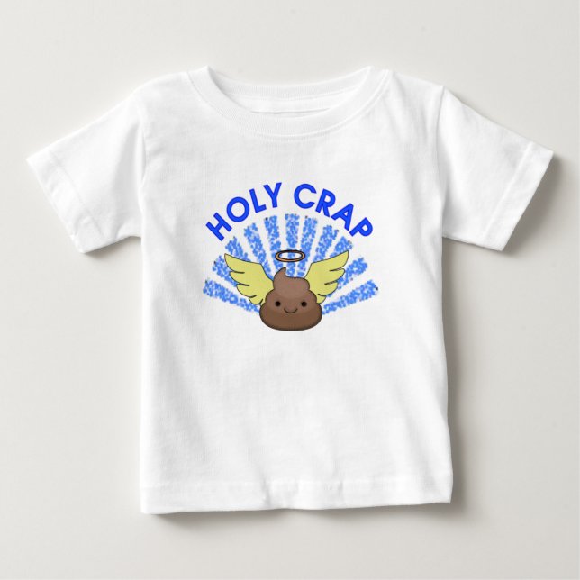 Heliga Crap Tee Shirt (Framsida)