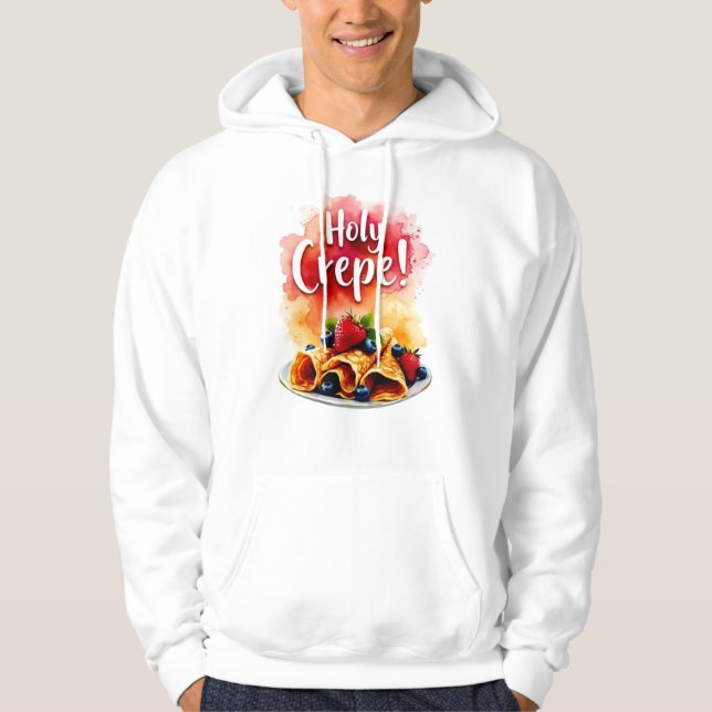 Heliga Crepe! - Funny Berry Print Design for Berry Hoodie (Framsida)