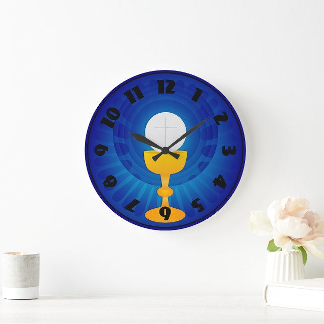 Heliga Eucharist Clock Stor Klocka (Skapare uppladdad)