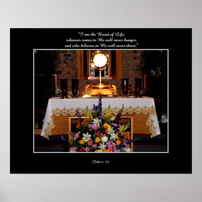 Heliga Eucharist Heliga Communion Poster (Framsidan)