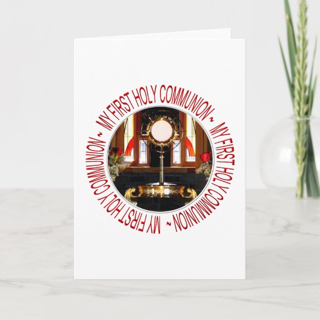 HELIGA EUCHARIST - HELIGA KOMMISSIONEN KORT (Framsida)