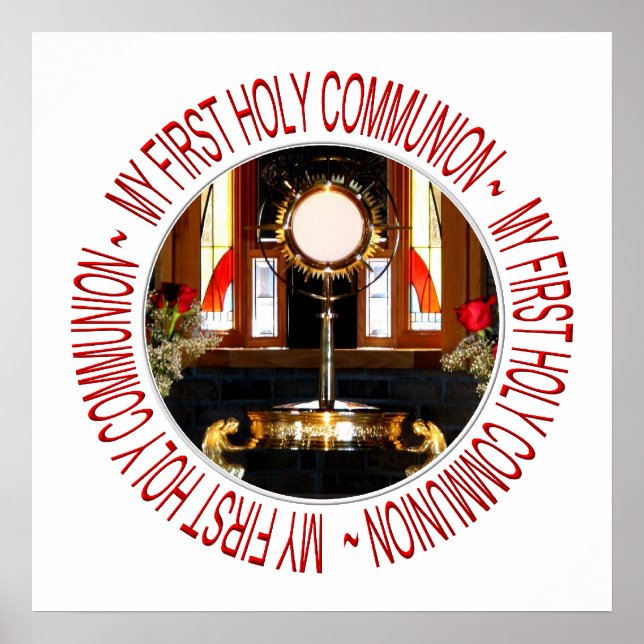 HELIGA EUCHARIST - HELIGA KOMMISSIONEN POSTER (Framsidan)