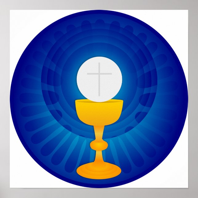 Heliga Eucharist Poster (Framsidan)