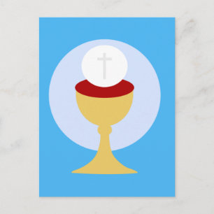 Heliga Eucharist Vykort