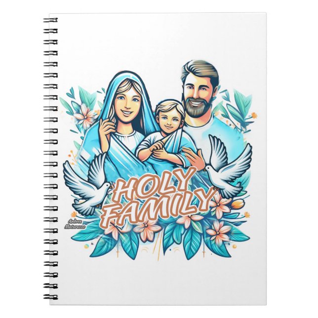 Heliga-familjen Anteckningsbok (Framsidan)