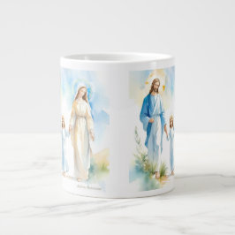 Heliga-familjen Jumbo Mugg