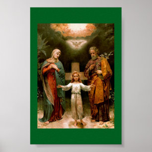 Heliga familjen-kort poster