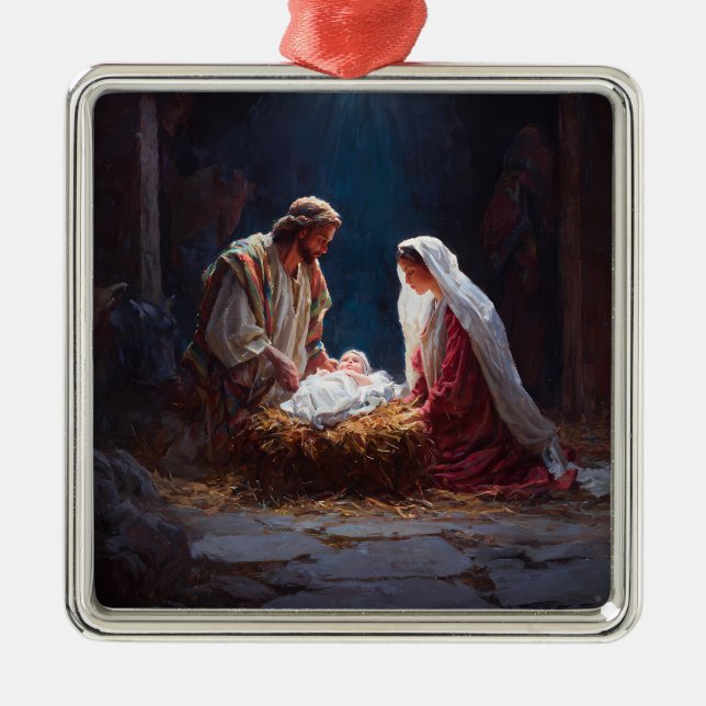 Heliga Familjen Ornament (Framsidan)