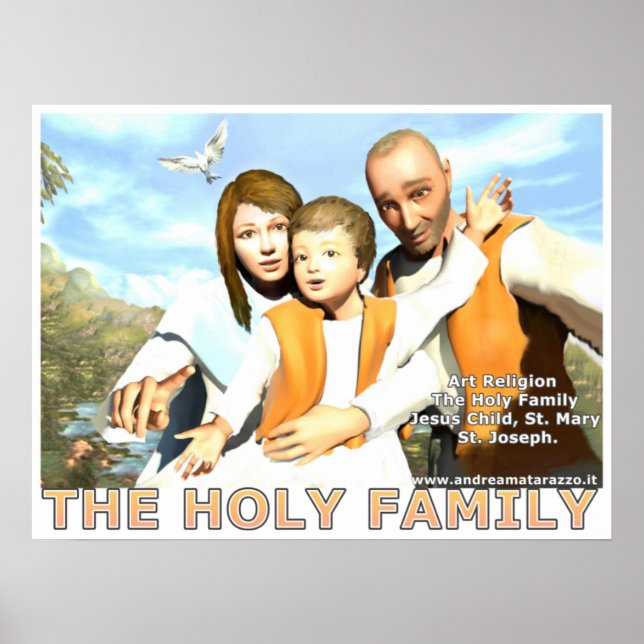 Heliga-familjen Poster (Framsidan)