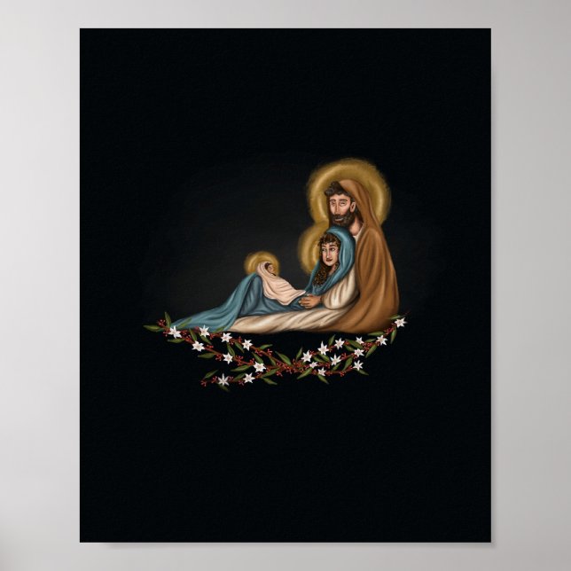 Heliga-familjen Poster (Framsidan)