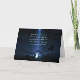 Heliga Family and Star of Bethlehem Kort