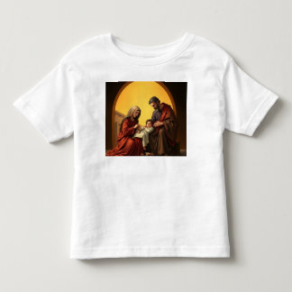 Heliga Family Baby Jesus Mary och Joseph Småbarn T T Shirt