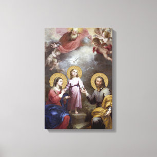 HELIGA FAMILY JESUS MARY JOSEPH CANVASTRYCK