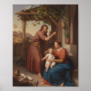 Heliga Family - Julius Frank Poster