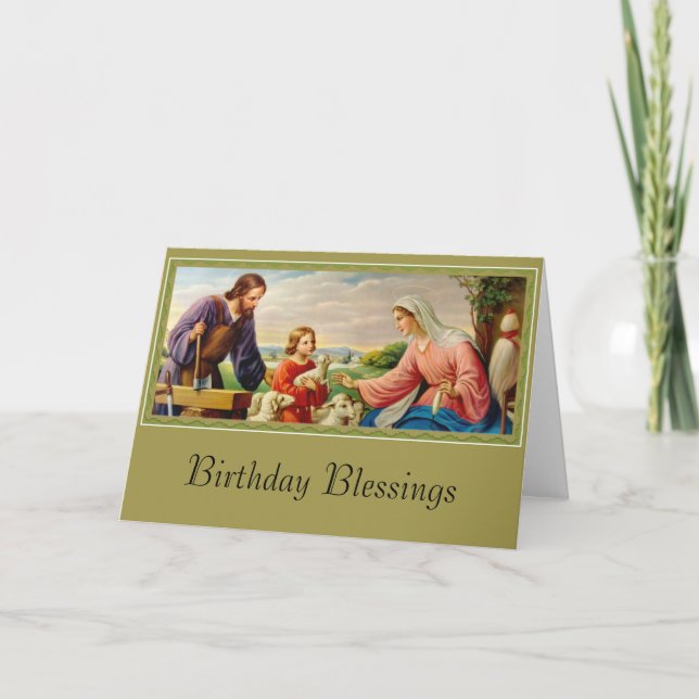 HELIGA FAMILY St. Joseph, Jesus, Mary Kort (Framsida)