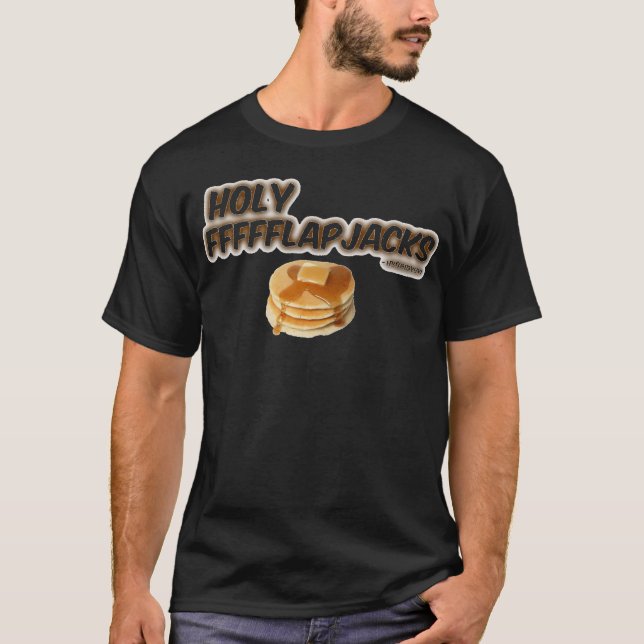 Heliga Flapjacks! Tee Shirt (Framsida)