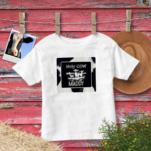 Heliga för djurutskrift Cow T-Shirt