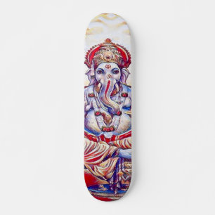Heliga Ganesha Indie Inslag Anpassningsbar Pro Par Old School Skateboard Bräda 18 Cm