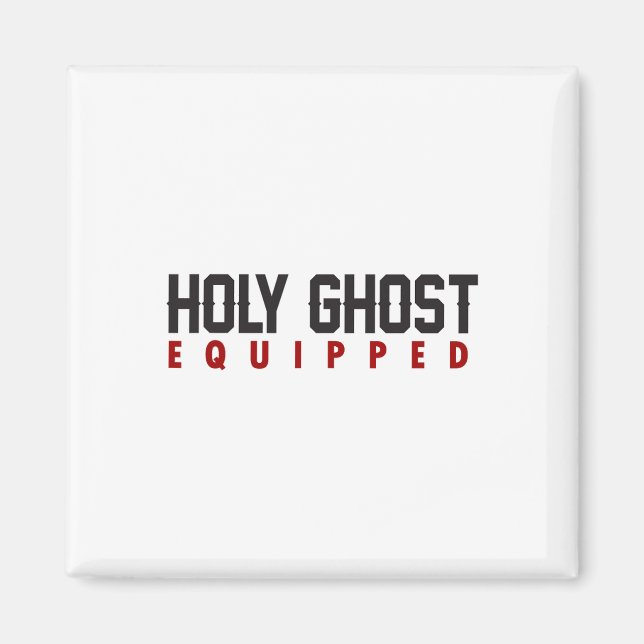 Heliga Ghost Equipping Ghost Halloween Spooky Seas Magnet (Framsidan)