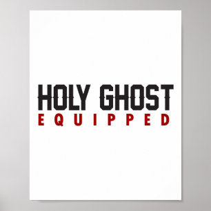 Heliga Ghost Equipping Ghost Halloween Spooky Seas Poster