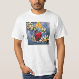 Heliga Ghost Fire White Tee Shirt