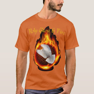 heliga Ghost och Fire T Shirt