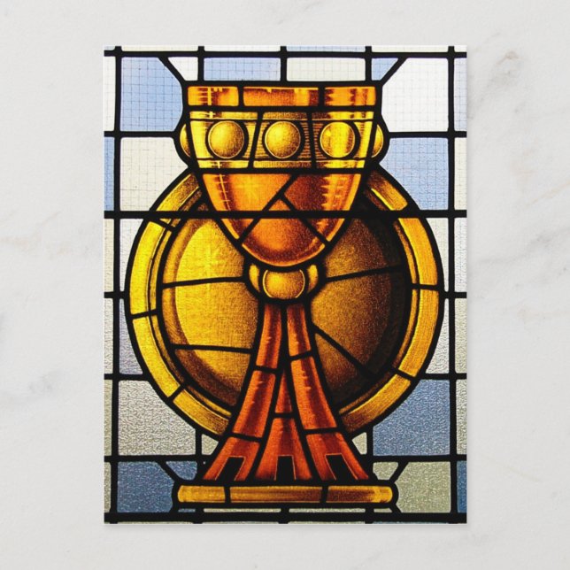 Heliga Gnistat glas - Sacrament Vykort (Framsida)
