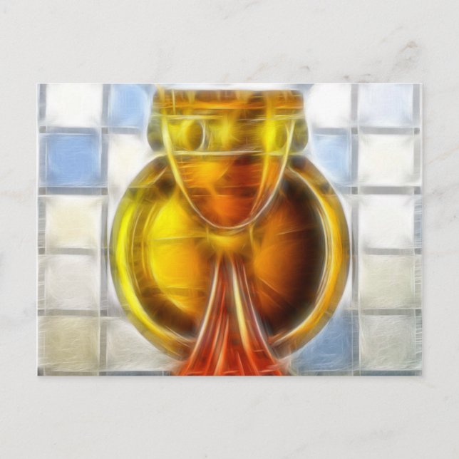 Heliga Grail Vykort (Framsida)