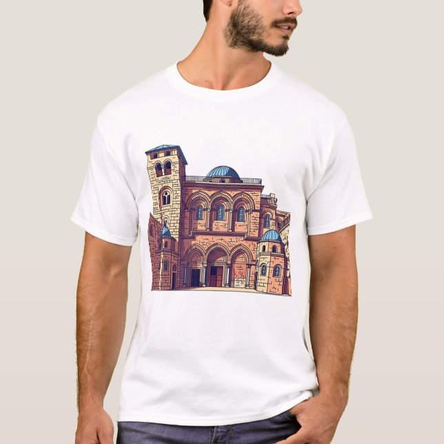 Heliga gravens kyrka t shirt (Framsida)