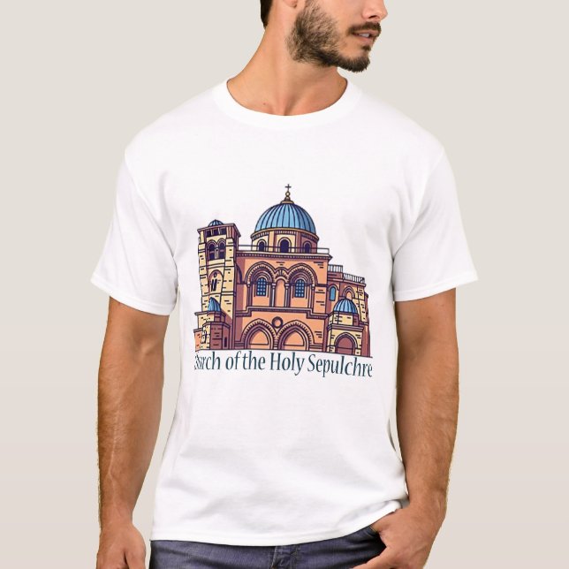 Heliga gravens kyrka t shirt (Framsida)