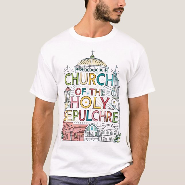 Heliga gravens kyrka t shirt (Framsida)