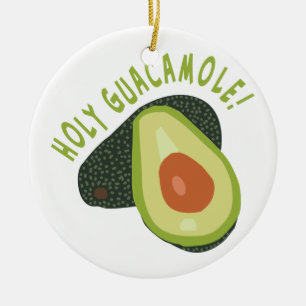 Heliga Guacamol Julgransprydnad Keramik
