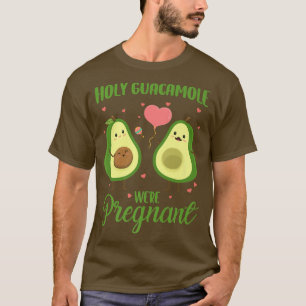 Heliga Guacamol var gravid Gravid Avokado  T Shirt