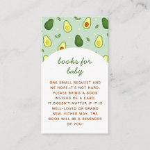 Heliga Guacamole Avocado Baby Shower Bok-begäran