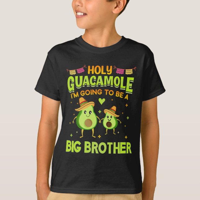 Heliga Guacamole Big Broder-meddelande sumbrero T Shirt (Framsida)