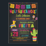 Heliga Guacamole Birthday Fiesta Inbjudan - Kid<br><div class="desc">Perfektens inbjudan att fira Speciellare födelsedagen!</div>