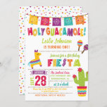 Heliga Guacamole Birthday Fiesta Inbjudan - Kid W<br><div class="desc">Perfektens inbjudan att fira Speciellare födelsedagen!</div>