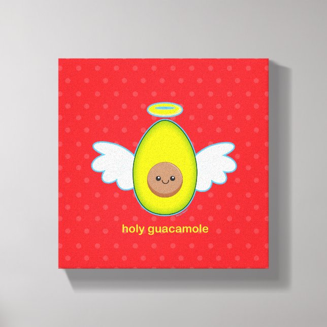 Heliga Guacamole Canvastryck (Framsida)