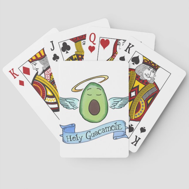 Heliga Guacamole Casinokort (Baksidan)
