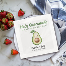 Heliga Guacamole Cute Funny Baby Shower