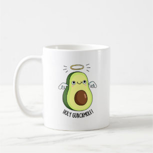 Heliga Guacamole Cute Goody Avocado Pun Kaffemugg