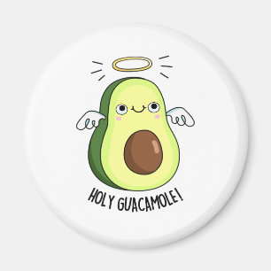 Heliga Guacamole Cute Goody Avocado Pun Magnet