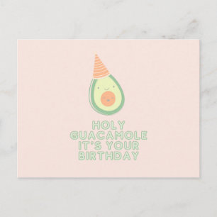 HELIGA GUACAMOLE Det är din födelsedag Vykort