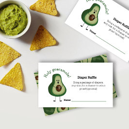 Heliga Guacamole! Diaper Raffle Tilläggskort