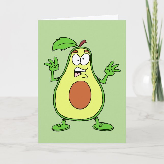 Heliga Guacamole! Du är 50! Lustigt 50:e födelseda Kort (Framsida)